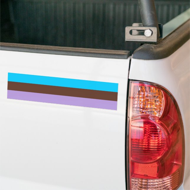 Androsexual Pride Autoaufkleber (Auf Lkw)
