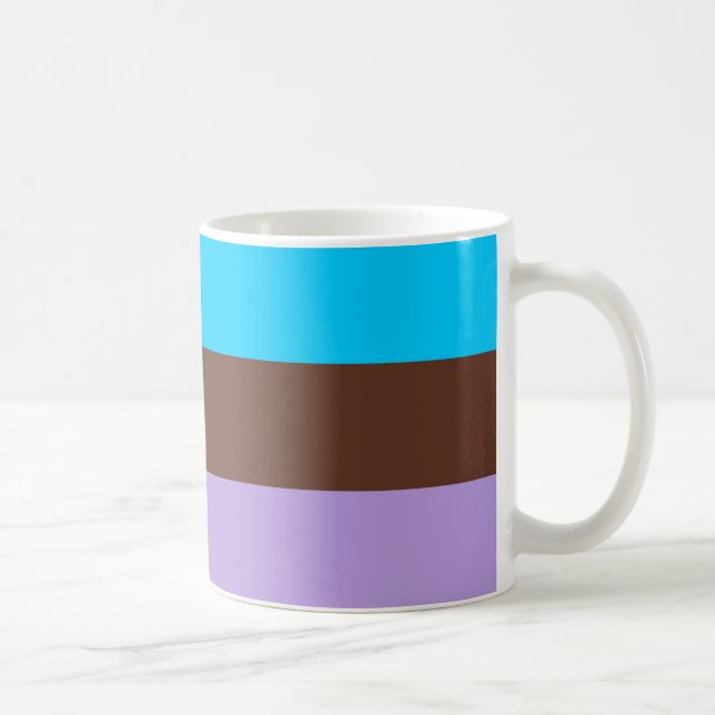 Androsexual Pride Flag Kaffeetasse (Rechts)