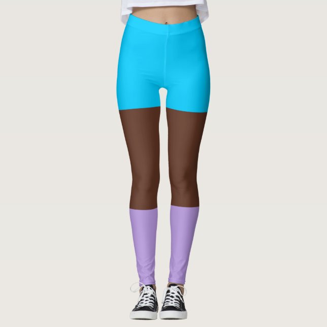 Androsexual Pride Leggings (Vorderseite)