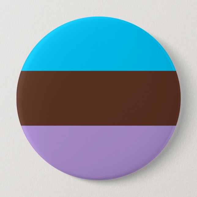 Androsexuelle Pride-Flagge Button (Vorderseite)