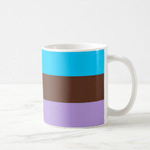 Androsexuelle Pride-Flagge Kaffeetasse
