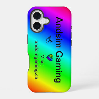 Andsim Gaming Iphone 16 Fall Hülle