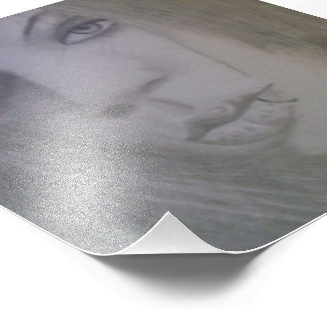 Andy Biersack Fotodruck (Ecke)