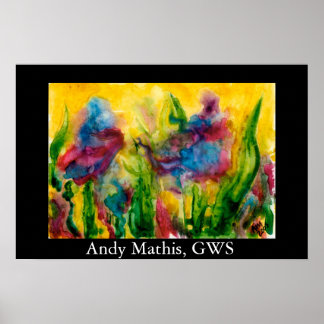 Andy Mathis Nothing but Color Poster