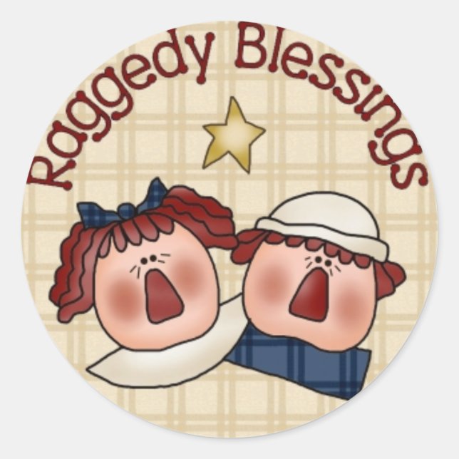 Andy Primitive Country Sticker (Vorderseite)