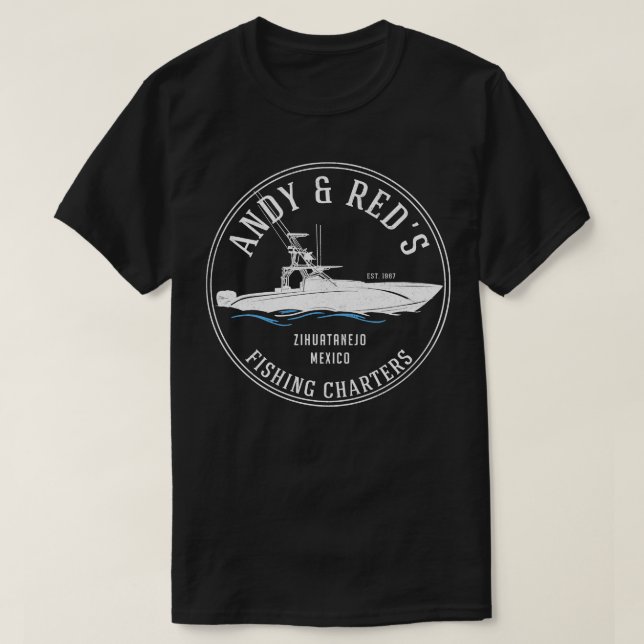 Andy Reds Charters T-Shirt (Design vorne)