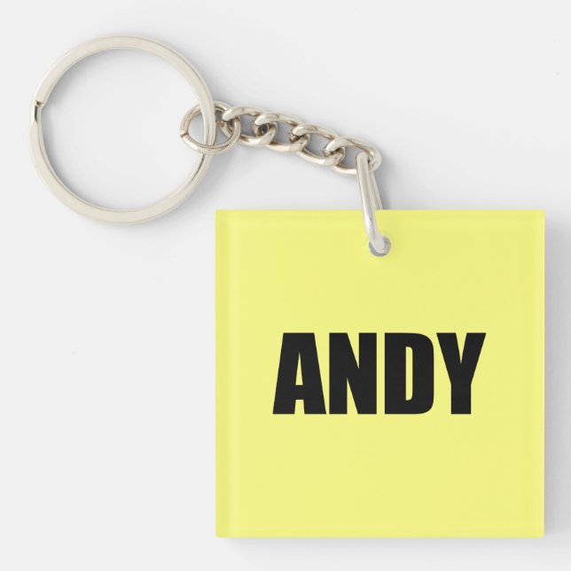 Andy Schlüsselanhänger (Vorderseite)