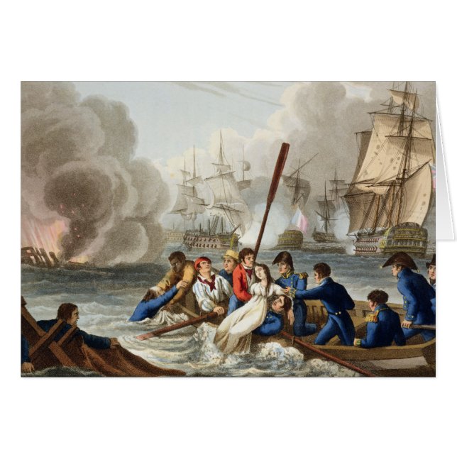 Anekdote an der Schlacht von Trafalgar (Vorderseite (Horizontal))