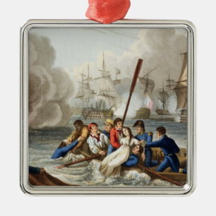 Anekdote an der Schlacht von Trafalgar Ornament Aus Metall