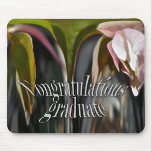 Anemone Abstrakt Mousepad Graduate Glückwunsch