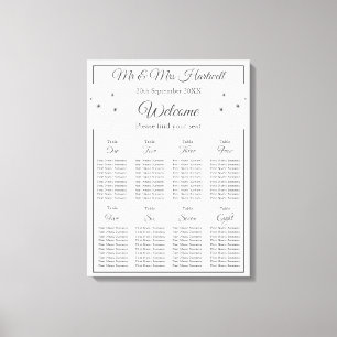 Anemone auf der White Seats Chart~ Leinwanddruck