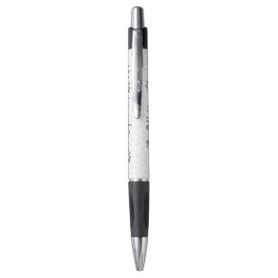 ~Anemone auf weißem Pen Kugelschreiber