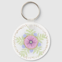 Anemone, Endive Blume, Wormwood und Mandeln