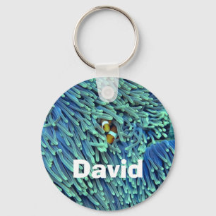 Anemone Fish Sea Themed Ocean Key Chain Schlüsselanhänger