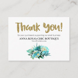 *~* ANEMONE FLORAL QR Logo DANKE SIE lesen AP8 Begleitkarte
