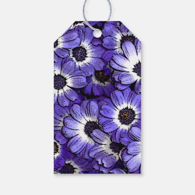 Anemone Geschenkanhänger (Rückseite)