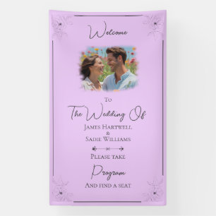 *Anemone on Light Lilac Hochzeit Finden Sie Ihren  Banner
