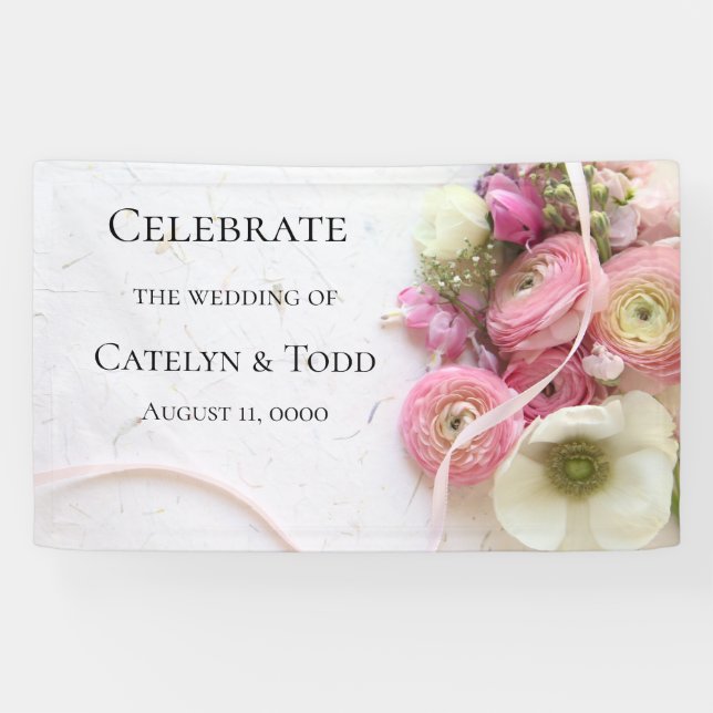 Anemone, ranunculus, Band Banner (Horizontal)