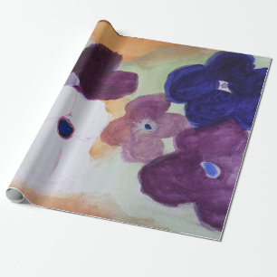 Anemone Spring Blume Geschenkpapier