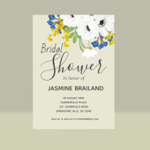 Anemone Spring Floral Bouquet Brautparty