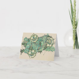 ANEMONE VON William Morris FOLGE NOTE CARD