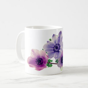 Anemonen-Blume Kaffeetasse