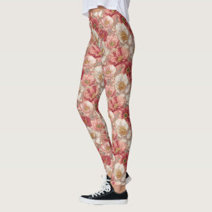 Anemonen Blumen Frauen Aktiv Bekleidung Anemonen Leggings
