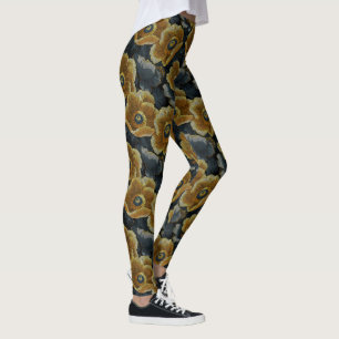 Anemonen Blumen Turnhalle Kleidung Anemonen Charme Leggings