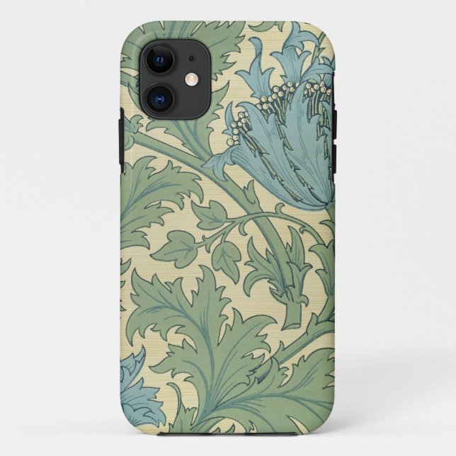 "Anemonen" Entwurf (Gewebe) Case-Mate iPhone Hülle (Rückseite)