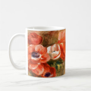 Anémones de Renoir Impressionniste Peinture Mug