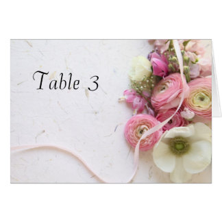 Anémones, ranunculus, ruban