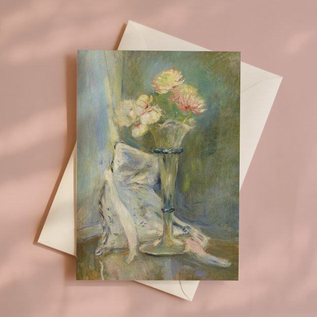 Anémones-Rose | Berthe Morisot Karte (Von Creator hochgeladen)