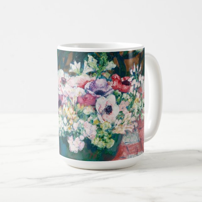 Anémones | Theo van Rysselberghe Kaffeetasse (VorderseiteRechts)