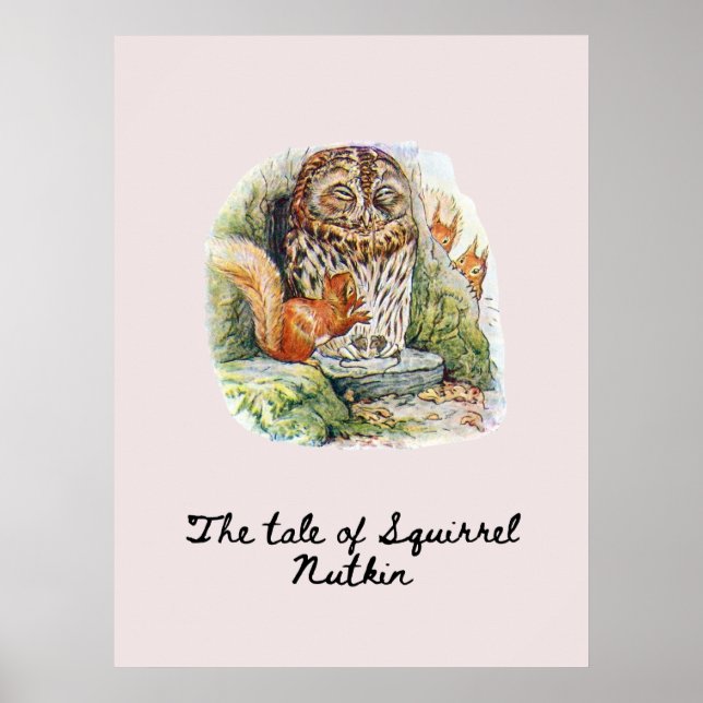 Anerkennung der Eule Poster (Vorne)