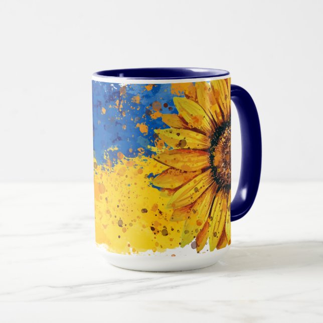 Anerkennung der Ukraine Tasse (VorderseiteRechts)