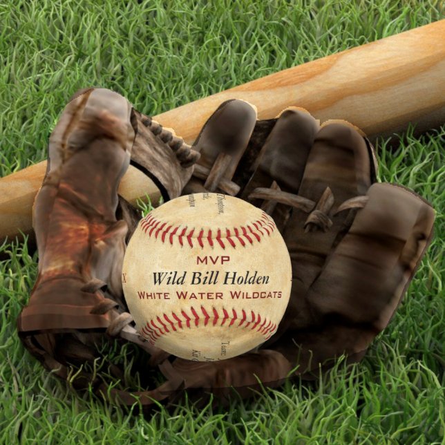 Anerkennung des personalisierten Baseball-Player-P Baseball (Von Creator hochgeladen)