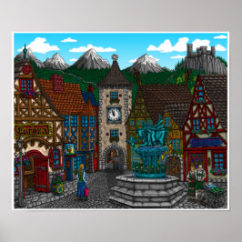 Anerkennung für Europa Poster