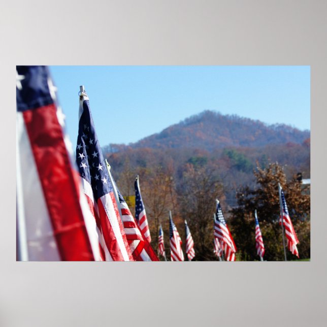 Anerkennung unserer Veteranen Poster (Vorne)