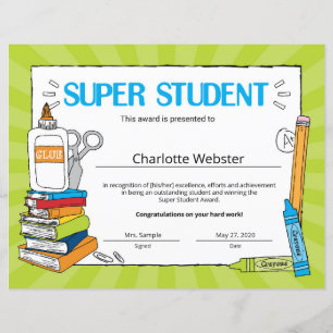 Anerkennung von Super StudentInnen