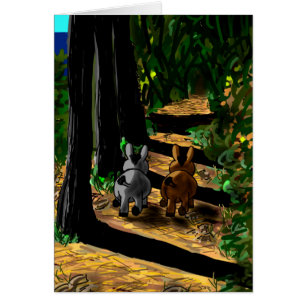 ânes marchant dans l'ombre