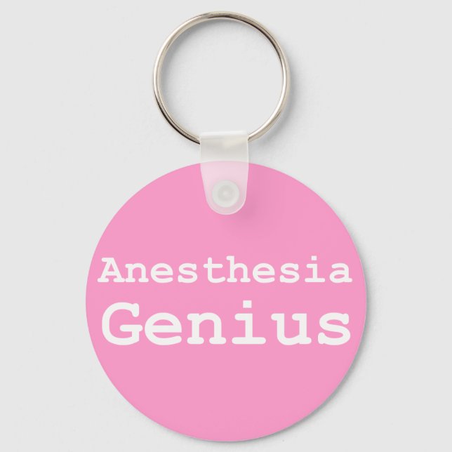 Anesthesia Genius Gifts Schlüsselanhänger (Vorderseite)