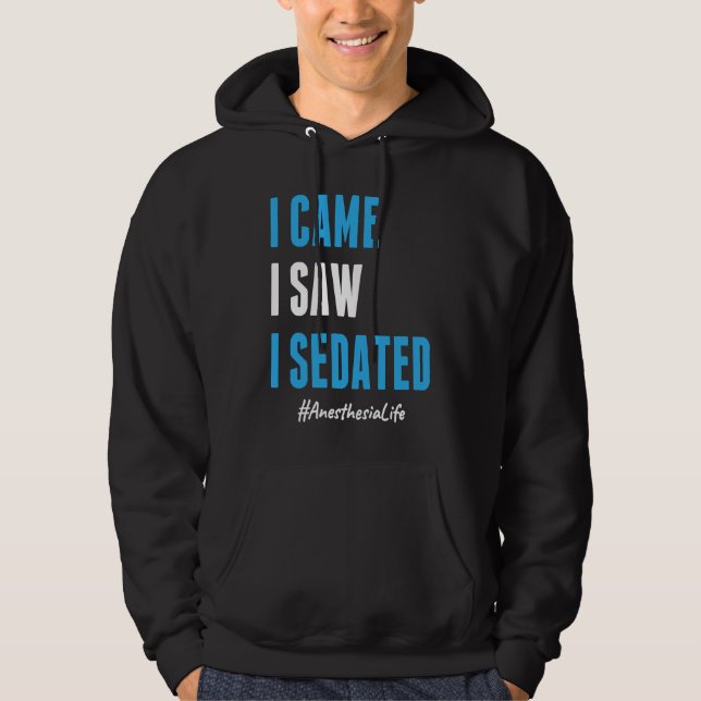 Anesthesia Nurse CRNA Anesthetist Assistant Hoodie (Vorderseite)