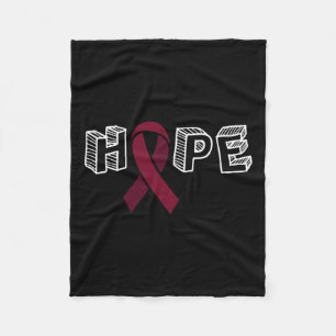 Aneurysm Awareness Hope Fleecedecke
