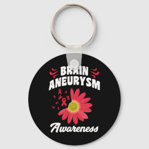 Aneurysma Awareness Blume Multifunktionsleisten-Un Schlüsselanhänger
