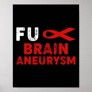 Aneurysma Awareness Support Survivor Poster
