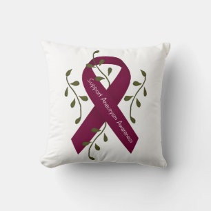 Aneurysma Awareness Throw Kissen
