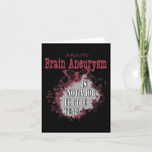 Aneurysma Bewusstsein des Gehirns 1 Karte
