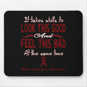Aneurysma Bewusstsein des Gehirns 3 Mousepad