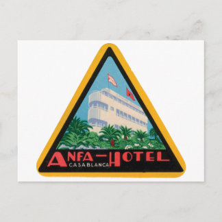 Anfa Hotel Casablanca Postkarte