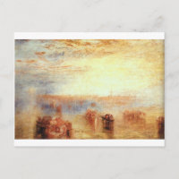 Anfahrt nach Venedig durch William Turner